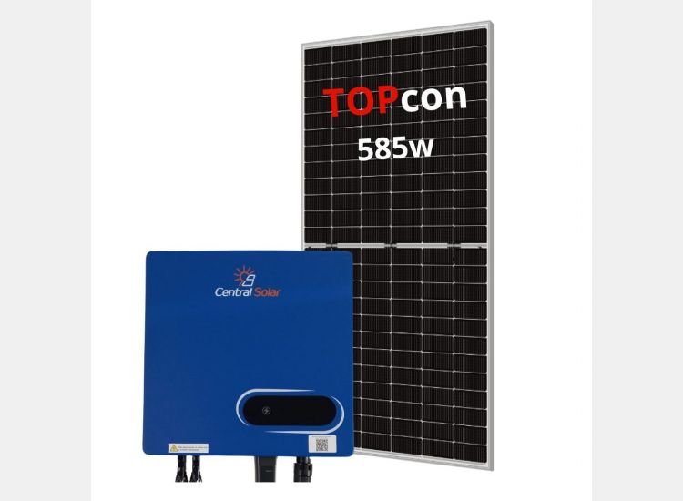 Gerador Fotovoltaico 12,54kw/bif 5k Gerador Fotovoltaico 12,54kw/bif 5k